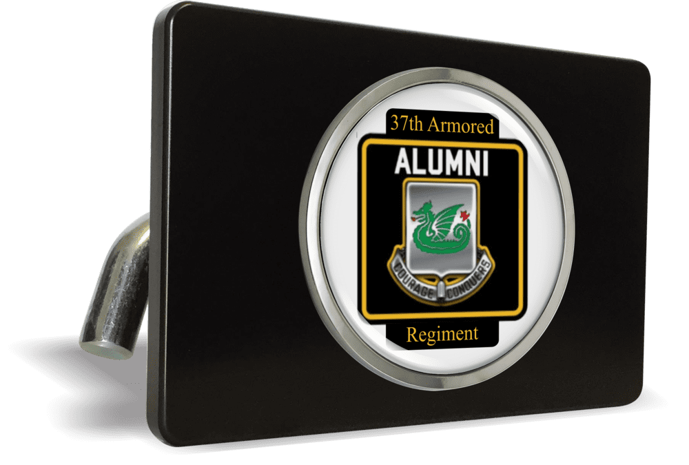 Alumni 37th - Custom trailer hitch cover